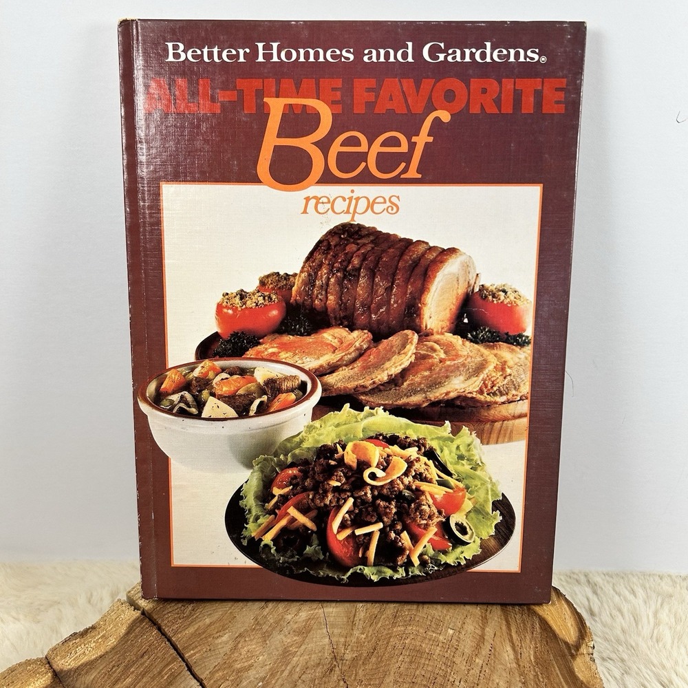 Vintage Better Homes & Gardens All Time Favorite Beef Recipes‎